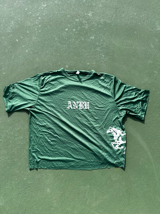 Old English shirt GREEN